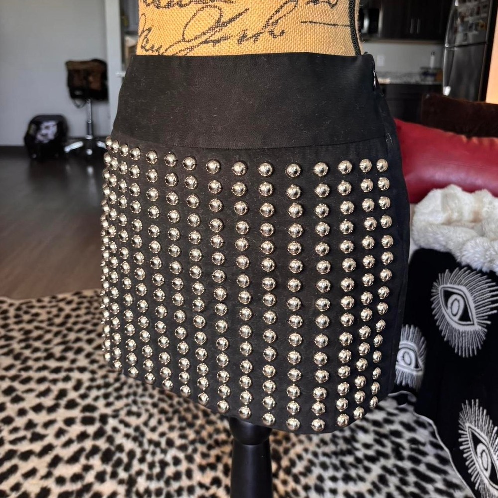 ✨Vintage Y2K Britney Spears Candie's Studded Mini Skirt✨